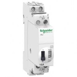 A9C30115 SCHNEIDER ELECTRIC DARBE RÖLESİ İTLI 2P 1NA+1NK 16A BOBİN 12 VDC 24 VAC 50/60HZ 3606480092008 - 1