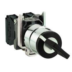 XB4BG21 SCHNEIDER ELECTRIC EKSİKSİZ MANDAL BUTON ÇAP 22 2 KONUMLU SABİT 1NA RONİS 455 3389110887136 - 1