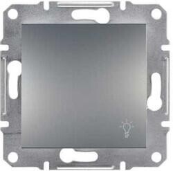 EPH0900162 SCHNEIDER ELECTRIC ASFORA ÇELİK IŞIK İŞARETLİ LIGHT ANAHTAR (ÇERÇEVESİZ)