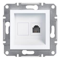 EPH4170121 SCHNEIDER ELECTRIC ASFORA BEYAZ TEKLİ RJ11 TELEFON PRİZİ 3606480987267