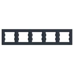 EPH5800571 SCHNEIDER ELECTRIC ASFORA ANTRASİT BEŞLİ YATAY ÇERÇEVE 3606480729850