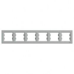 EPH5800661 SCHNEIDER ELECTRIC ASFORA EM 5Lİ YATAY ÇERÇEVE KREM 3606480728990 - 1