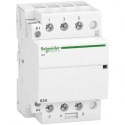 A9C20863 SCHNEIDER ELECTRIC İCT 63A 3NA 220/240V 50HZ KONTAKTÖR 3606480375149 - 1