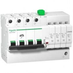 A9L16297 SCHNEIDER ELECTRIC İQUİCK PRD20R MODÜLER KESİNTİ DURDURUCU 3 KUTUP + N 264V UZAKTAN AKTARMALI 3606480387098 - 1