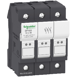 DF103 SCHNEIDER ELECTRIC KARTUŞ SİGORTA YUVA 32A 3P 3389119407243 - 1