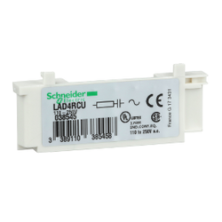 LAD4RCU SCHNEIDER ELECTRIC LC1-D09?D38 İÇİN 110?240V AC RC FİLTRE 3389110385458 - 1