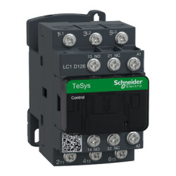 LC1D12 SCHNEIDER ELECTRIC 6F7 TESYS D KONTAKTÖR 3P(3 NA) AC 3 <= 440 V 12 A 110 V AC BOBİN 3389110803143