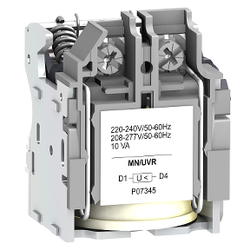 LV429407 SCHNEIDER ELECTRIC NSX100-630 İÇİN DÜŞÜK GERİLİM BOBİNİ 220 VAC 3606480018961 - 1