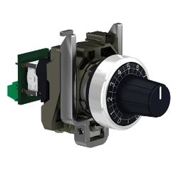 XB4BD912R4K7 SCHNEIDER ELECTRIC METAL SERİ 22MM SİYAH MANDAL BUTON 1NA 3606480985003 - 1
