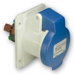 PKY16G423 SCHNEIDER ELECTRIC PRATİKA SOKET - HIZLI - DÜZ - 16A - 2P + E - 200...250 V AC - PANEL 3303432012038 - 1