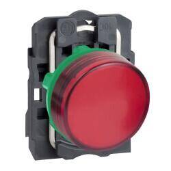 XB5AVB4 SCHNEIDER ELECTRIC SİNYAL LAMBASI KIRMIZI 24V AC-DC LEDLİ 3389110903782 - 1