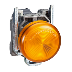 XB4BV65 SCHNEIDER ELECTRIC SİNYAL LAMBASI SARI 250V BESLEMELİ AMPULSÜZ 3389110887204 - 1