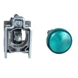 XB4BV63 SCHNEIDER ELECTRIC SİNYAL LAMBASI YEŞİL 250V BESLEMELİ AMPULSÜZ 3389110887181