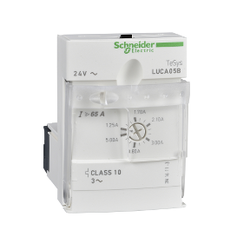 LUCA05BL SCHNEIDER ELECTRIC STANDART KONTROL ÜNİTESİ LUCA SINIF 10 1,25...5 A 24 V DC 3389110363838 - 1