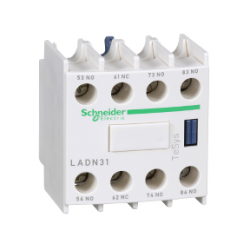 LADN31 SCHNEIDER ELECTRIC TESYS D YARDIMCI KONTAK BLOĞU 3NA + 1NK VİDA KELEPÇESİ TERMİNALLERİ 3389110384178