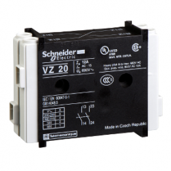 VZ20 SCHNEIDER ELECTRIC YARDIMCI KONTAK BLOĞU 1 NA + 1 NA VARIO 3389110551976 - 1