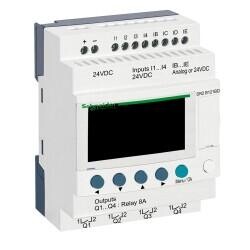SR2B121BD SCHNEIDER ELECTRIC ZELİO LOGİC 24V DC KOMPAKT AKILLI RÖLE 3389110547542