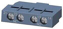 3RV2901-1E SIEMENS 1NO+1NC YARDIMCI KONTAK BLOĞU ÜSTTEN YATAY MONTAJLI