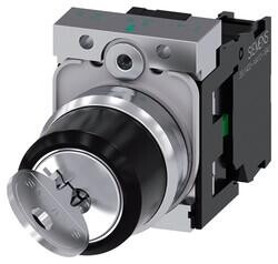 3SU1150-4BF11-1BA0 SIEMENS 0-1 POZİSYONLU KİLİTLİ MANDAL BUTON 1NO SİRİUS ACT METAL RONIS 4011209956575