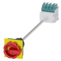 3LD2013-0TK53 SIEMENS 16A 75KW ACİL STOP ŞALTERİ DİPTEN TESPİTLİ KİLİTLEMELİ KAPI BAĞLANTILI 4011209519190