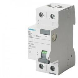 5SV4312-0 SIEMENS 1X25A 30MA 1F+N TİP-AC KAÇAK AKIM RÖLESİ 4001869429779