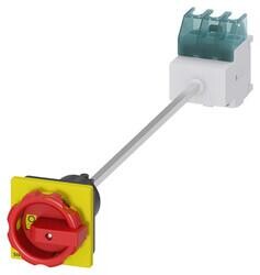 3LD2113-0TK53 SIEMENS 25A 9,5 KW ACİL STOP ŞALTERİ DİPTEN TESPİTLİ KİLİTLEMELİ KAPI BAĞLANTILI 4011209403017