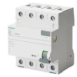 5SV3642-6 SIEMENS 3X25A 300MA 3F+N TİP-A KAÇAK AKIM RÖLESİ 4001869427843 - 1