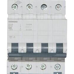 5SL6625-7YA SIEMENS 4X25A 6KA 4F C TİPİ OTOMATİK SİGORTA 4001869525075