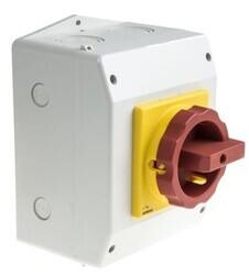 3LD2565-0TB53 SIEMENS 63A 22KW 3LD2 KUTULU PAKO ŞALTER IP65 TAHRİK KOLU SARI/KIRMIZI 4011209524323