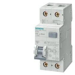 5SU1353-1KK06 SIEMENS KAÇAK AKIM +N(OTOMAT) 6A 30 MA , 1F+N 70 MM 4001869306322 - 1