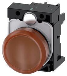 3SU1106-6AA00-1AA0 SIEMENS KEHRİBAR 230VAC SİRİUS ACT PLASTİK KOMPLE SİNYAL LAMBASI 4011209959569