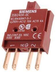 3SB2404-0C SIEMENS KONTAK BLOĞU 1Ö 1 NC 16MM 4011209028364 - 1