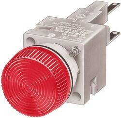 3SB2224-6BC06 SIEMENS MANDAL BUTON KALICI 1S KIRMIZI 4011209028258 - 1