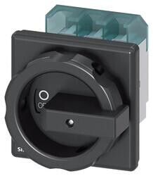 3LD2504-0TK51 SIEMENS ÖNDEN TESPİTLİ ACİL STOP ŞALTERİ TAHRİK KOLU SİYAH A 63 22 KW 4011209403321