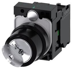 3SU1100-4BF11-1BA0 SIEMENS PLASTİK RONIS 0-1 POZISYONLU KILITLI MANDAL BUTON 1NO, SIRIUS ACT 4011209957671