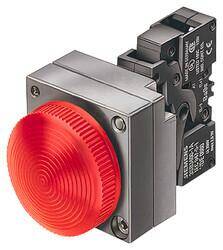 3SB3652-6BA20 SIEMENS SİNYAL LEDLİ KIRMIZI 230VAC 4011209522640 - 1