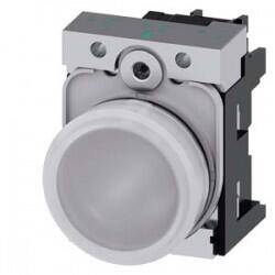 3SU1152-6AA60-1AA0 SIEMENS SIRIUS ACT METAL KOMPLE SİNYAL LAMBALAR BEYAZ 24VAC/DC 4011209957770 - 1