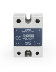 SSR SERİSİ KLEMENSLİ 50-640V 100A SOLİD STATE RÖLE