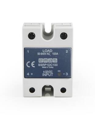 SSR SERİSİ KLEMENSLİ 50-640V 100A SOLİD STATE RÖLE - 1