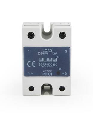 SSRP1DC120 EMAS SSR SERİSİ KLEMENSLİ 50-640V 120A SOLİD STATE RÖLE - 1