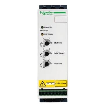 ATSU01N222LT SCHNEIDER ELECTRIC 200..480V AC TRİFAZE 4/11 KW YUMUŞAK YOL VERİCİ - 1