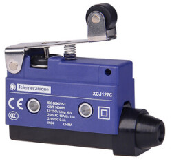 XCJ127C TELEMECANIQUE SENSORS LİMİT ANAHTARI KISA KOLLU MAKARALI 3606481499394 - 2
