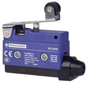 XCJ127C TELEMECANIQUE SENSORS LİMİT ANAHTARI KISA KOLLU MAKARALI 3606481499394 - 2