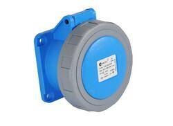 3121-322-0975 TP ELECTRIC CEE 3X16 AMP. IP67 K.KAP.MAKİNA PRİZİ (75X75) 8693151660029 - 1