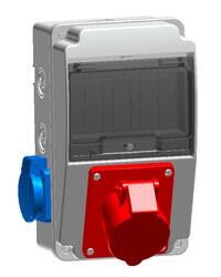 3318-002-2600 TP ELECTRIC 130X220 4X32A 1ÖN 1X16 2YAN KOMBİNASYON KUTUSU 8693151118353