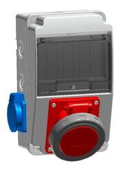 3318-002-2700 TP ELECTRIC 130X220 4X32A 1ÖN 1X16 2YAN KOMBİNASYON KUTUSU (KİL. KAP.) 8693151628401