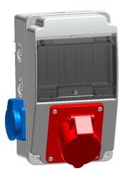 3318-002-5000 TP ELECTRIC 130X220 5X16A MAKİNE PRİZİ 1ÖN 1X16PP 2 YAN 8693151118193