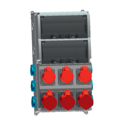 3321-006-0706 TP ELECTRIC 300X540 YAY.KAP.M.P. (5X32A)6 AD+(1X16A)6 AD KOMBİNASYON PRİZİ 8693151629064