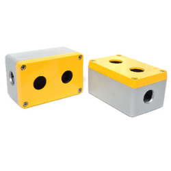 3390-821-0600 TP ELECTRIC İKİLİ ALÜMİNYUM BUTON KUTUSU 8693151628180