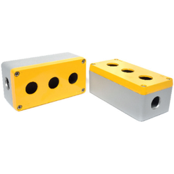 3390-822-0600 TP ELECTRIC ÜÇLÜ ALÜMİNYUM BUTON KUTUSU 8693151628197